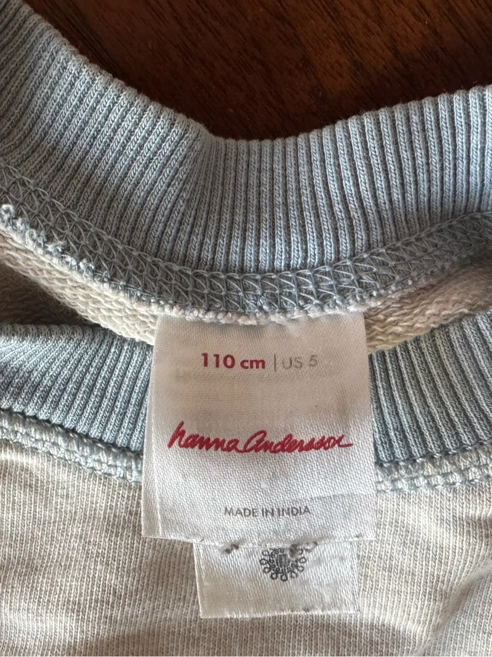 Hanna andersson Colorblock Crewneck size 5